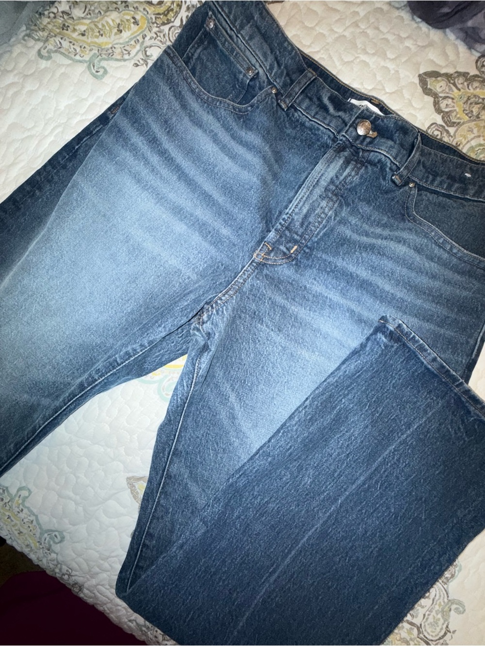 NWOT Madewell Women’s — The longline straight jean